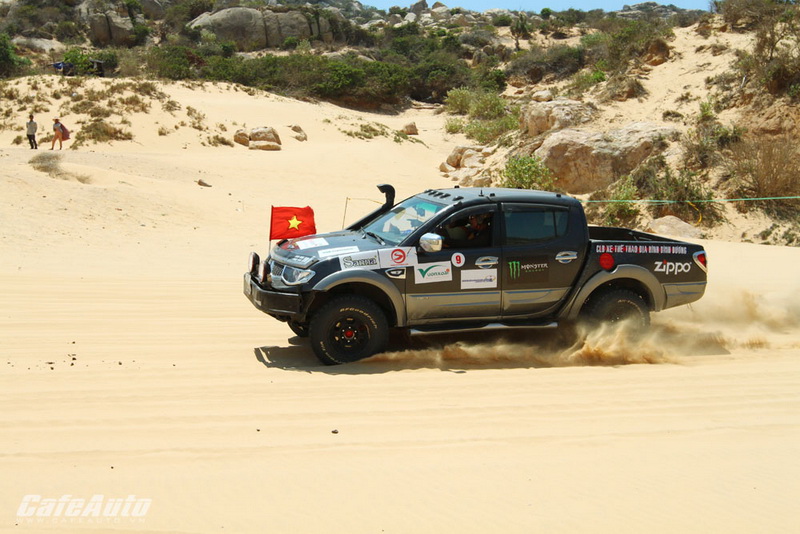 đua xe địa hình trên cát Phan Rang - Tháp Chàm - Ninh Thuận