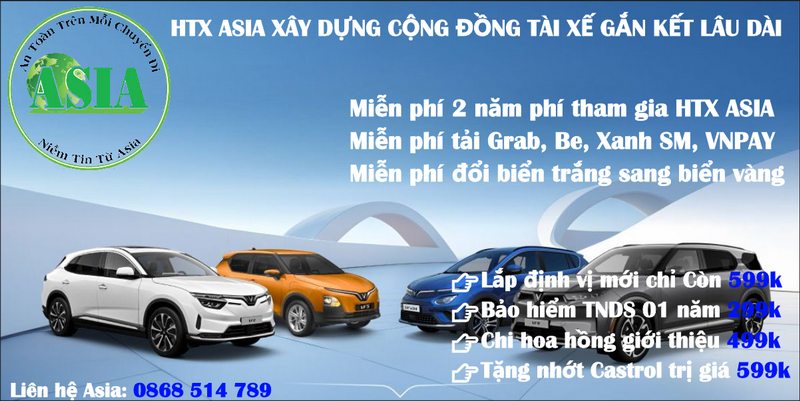 chương trình, tri ân, khuyến mãi HTX Asia 2025