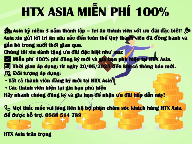 khuyen-mai-3-nam, chuong tinh khuyen mai, HTX Asia kỷ niệm 3 năm thành lập