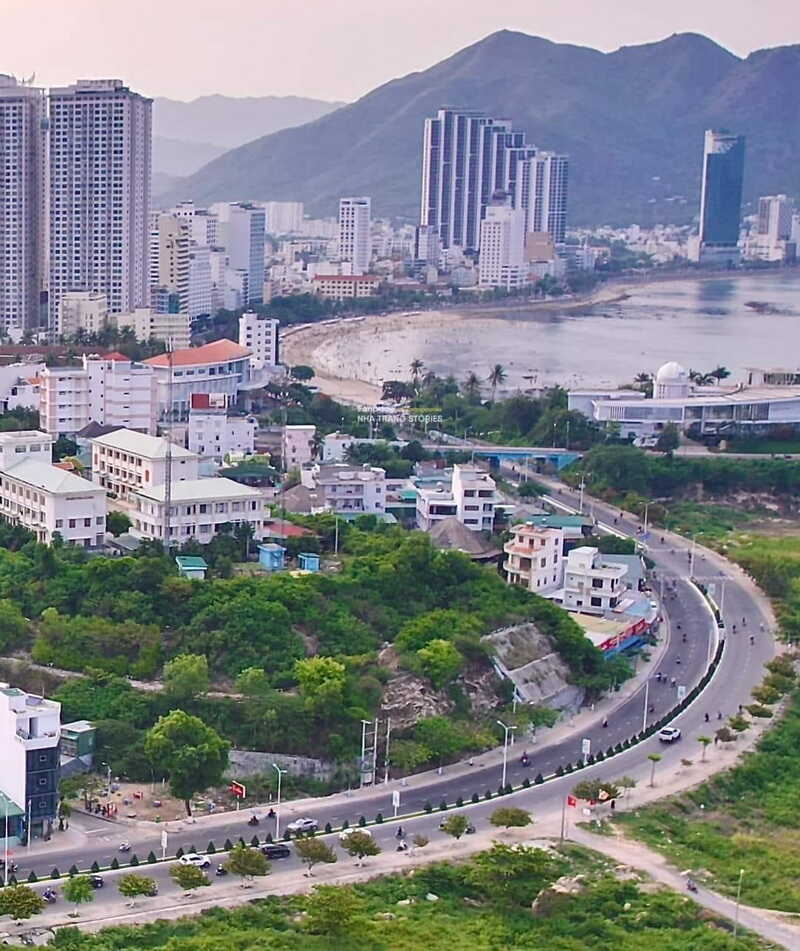 thành phố Nha Trang nhìn từ trên cao