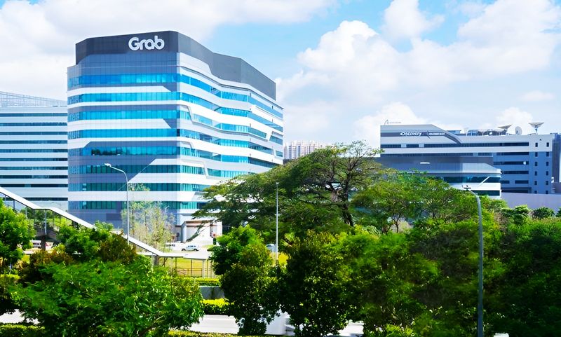 Trụ sở chính Grab được đặt tại Singapore